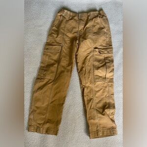 Vans Men's Tan and Brown
Trousers size L .